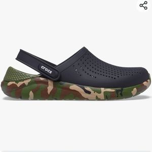 CROCS Shoes Crocs Mens Size Literide Printed Camo Clog Poshmark